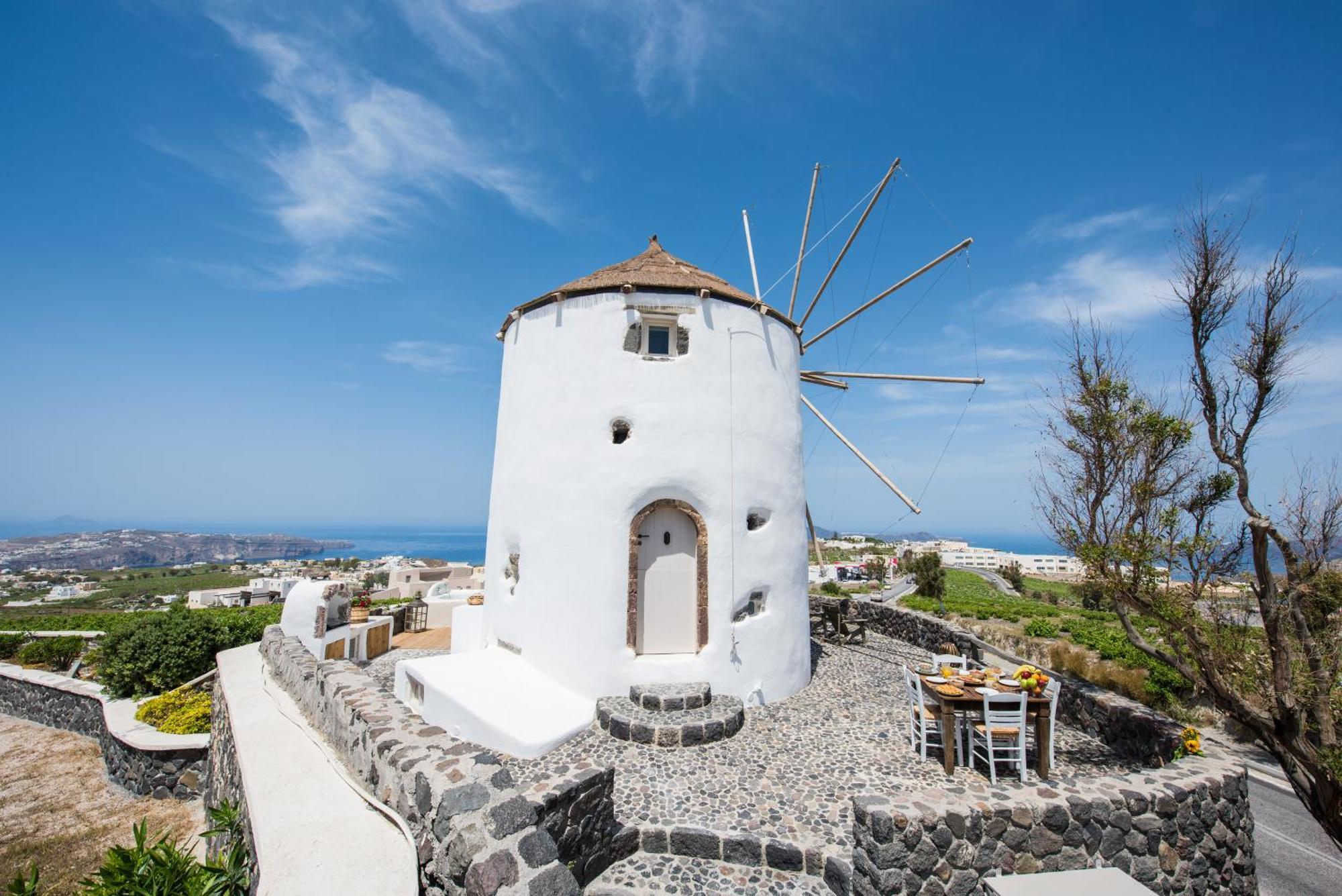 Anemoscope Windmill Villa Pýrgos المظهر الخارجي الصورة
